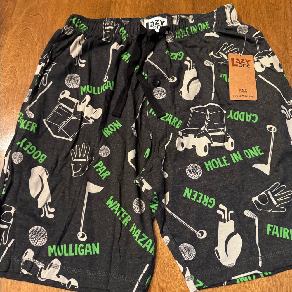 Brand new lazy one golf caddy shorts